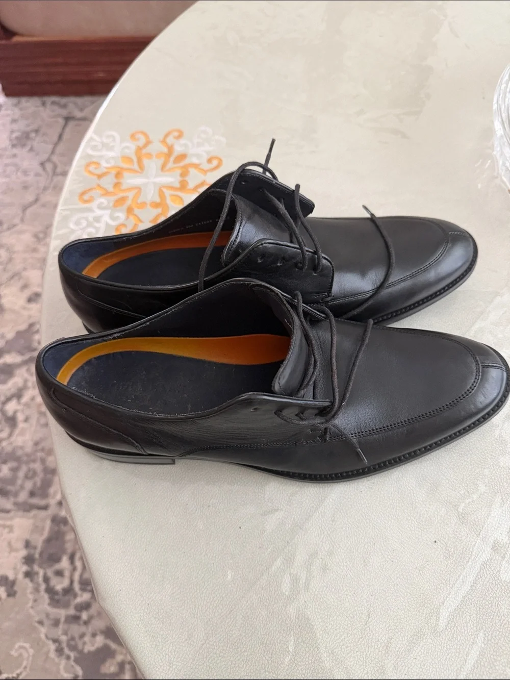 Cole Haan Black Leather Chukka Boots